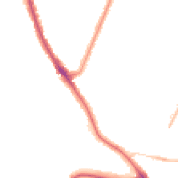 Night-time road noise heatmap for SE22 0BH