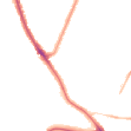 Night-time road noise heatmap for SE22 0BQ