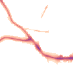 Night-time road noise heatmap for SE22 0BT