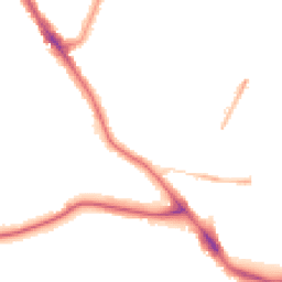 Night-time road noise heatmap for SE22 0DD