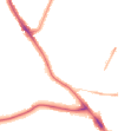 Night-time road noise heatmap for SE22 0DT
