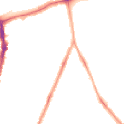 Night-time road noise heatmap for SE22 0ED