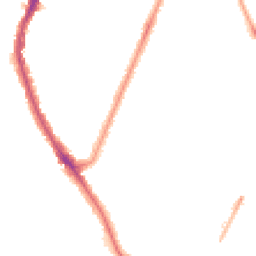 Night-time road noise heatmap for SE22 0EF