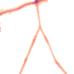 Night-time road noise heatmap for SE22 0HX