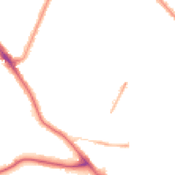Night-time road noise heatmap for SE22 0PP