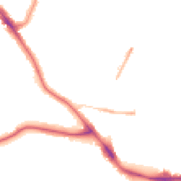 Night-time road noise heatmap for SE22 0QY