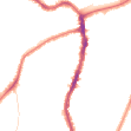 Night-time road noise heatmap for SE22 8AS