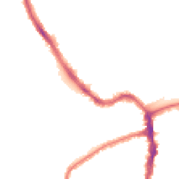 Night-time road noise heatmap for SE22 8BH