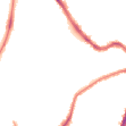 Night-time road noise heatmap for SE22 8DU