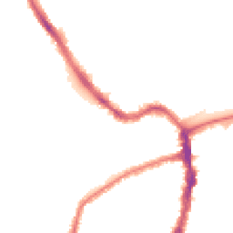 Night-time road noise heatmap for SE22 8EF