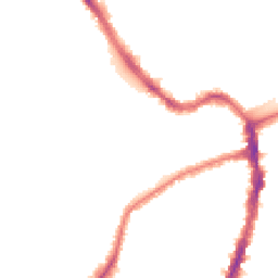 Night-time road noise heatmap for SE22 8FA