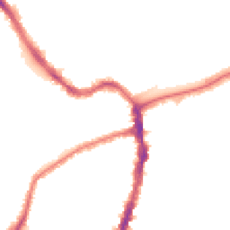 Night-time road noise heatmap for SE22 8HS