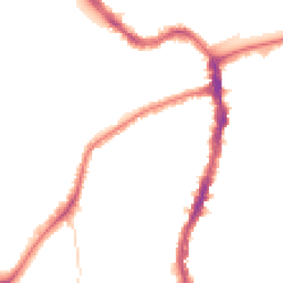 Night-time road noise heatmap for SE22 8PZ
