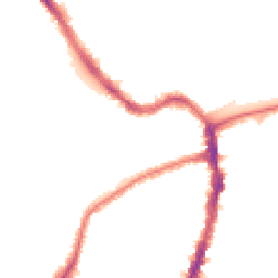 Night-time road noise heatmap for SE22 8RG