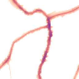 Night-time road noise heatmap for SE22 8RN