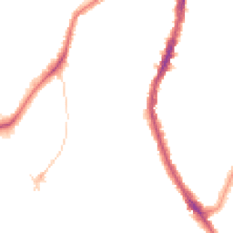 Night-time road noise heatmap for SE22 8SR