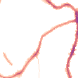 Night-time road noise heatmap for SE22 8TN