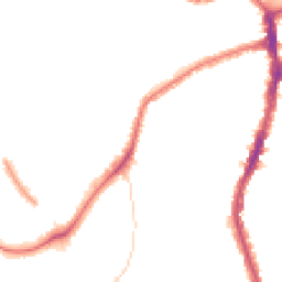 Night-time road noise heatmap for SE22 8TS