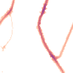 Night-time road noise heatmap for SE22 8UG