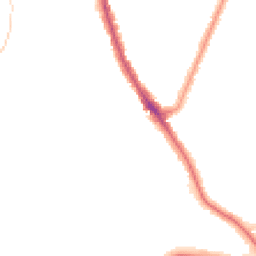 Night-time road noise heatmap for SE22 8XF