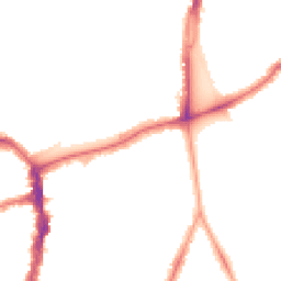 Night-time road noise heatmap for SE22 9BE