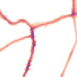 Night-time road noise heatmap for SE22 9DF