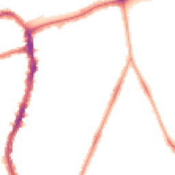 Night-time road noise heatmap for SE22 9EE