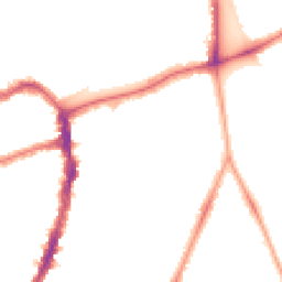 Night-time road noise heatmap for SE22 9EX