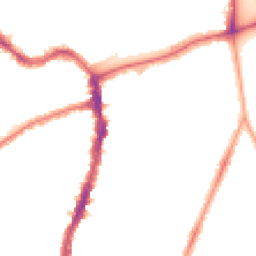 Night-time road noise heatmap for SE22 9HL