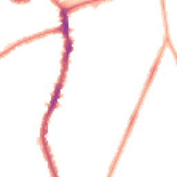 Night-time road noise heatmap for SE22 9HQ