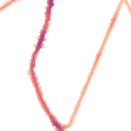 Night-time road noise heatmap for SE22 9JA
