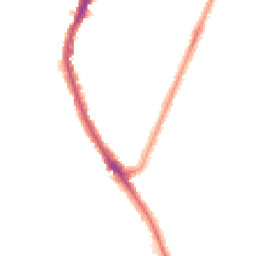 Night-time road noise heatmap for SE22 9JL