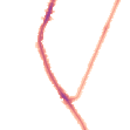 Night-time road noise heatmap for SE22 9JR