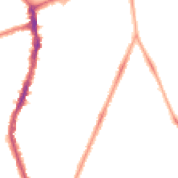 Night-time road noise heatmap for SE22 9NJ