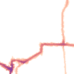 Night-time road noise heatmap for SE23 1AH