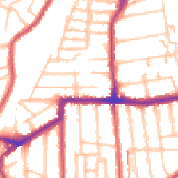 Daytime road noise heatmap for SE23 1AN