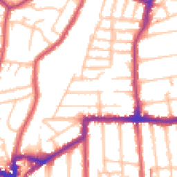 Daytime road noise heatmap for SE23 1AR