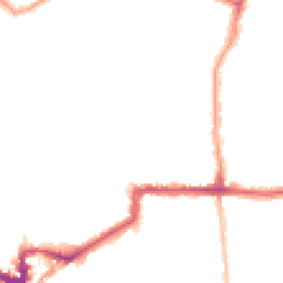 Night-time road noise heatmap for SE23 1AR