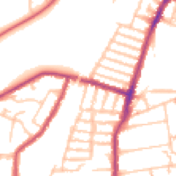 Daytime road noise heatmap for SE23 1BF