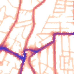 Daytime road noise heatmap for SE23 1BW