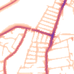 Daytime road noise heatmap for SE23 1DR