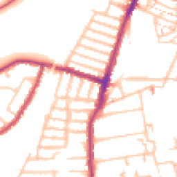Daytime road noise heatmap for SE23 1DU