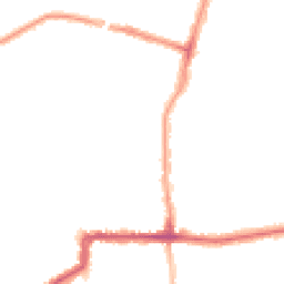 Night-time road noise heatmap for SE23 1EG