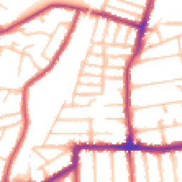 Daytime road noise heatmap for SE23 1EJ