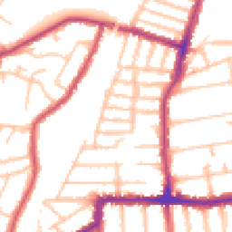 Daytime road noise heatmap for SE23 1ES
