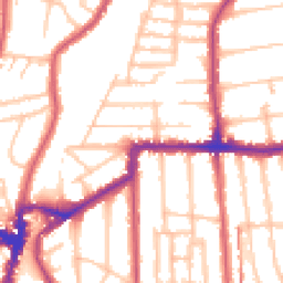 Daytime road noise heatmap for SE23 1HH