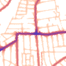 Daytime road noise heatmap for SE23 1HP
