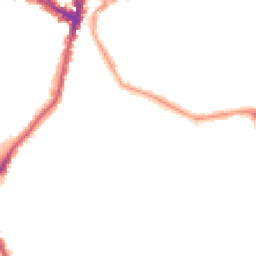 Night-time road noise heatmap for SE23 2AX
