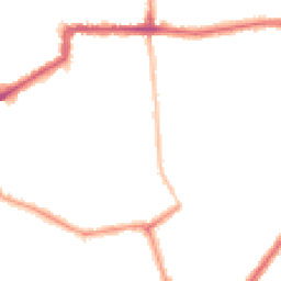 Night-time road noise heatmap for SE23 2JL