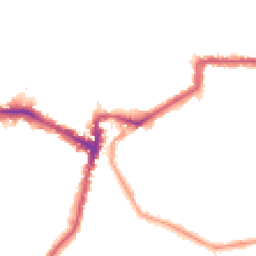 Night-time road noise heatmap for SE23 2LD